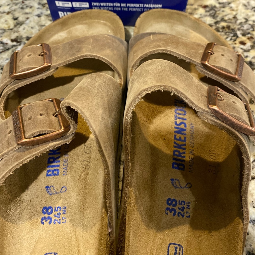 Birkenstocks size 38